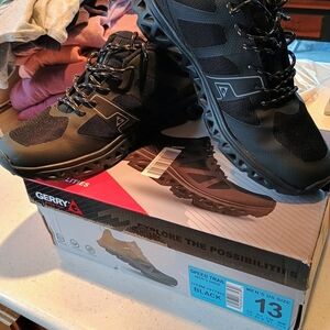 Gerry  Men's Black Athletic Shoes